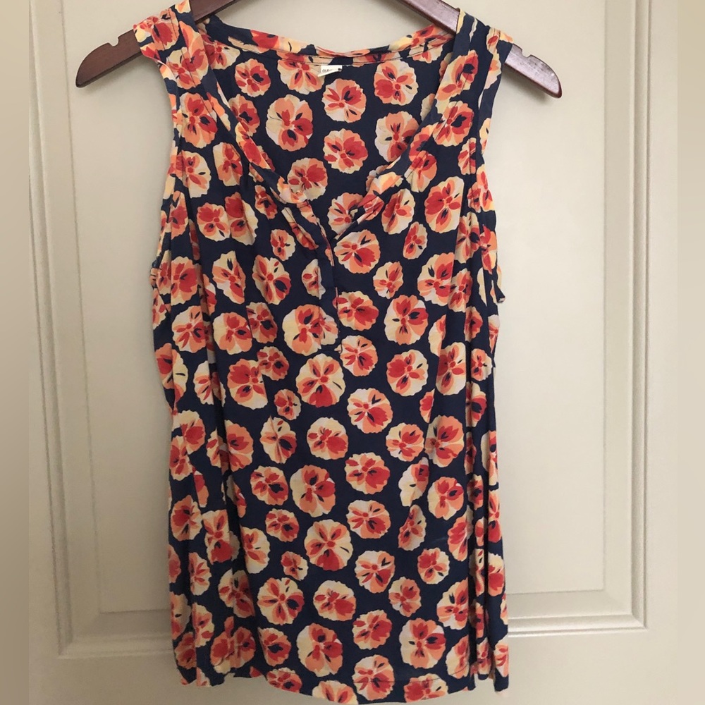 Floral tank top